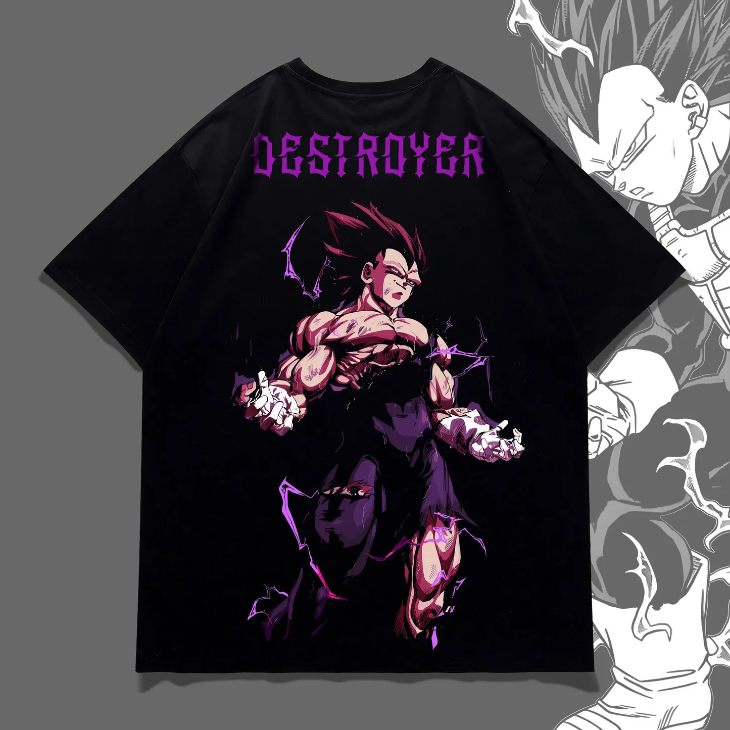 Summer Clothing Ego - Dragon Ball Graphic T-shirt Japanese anime