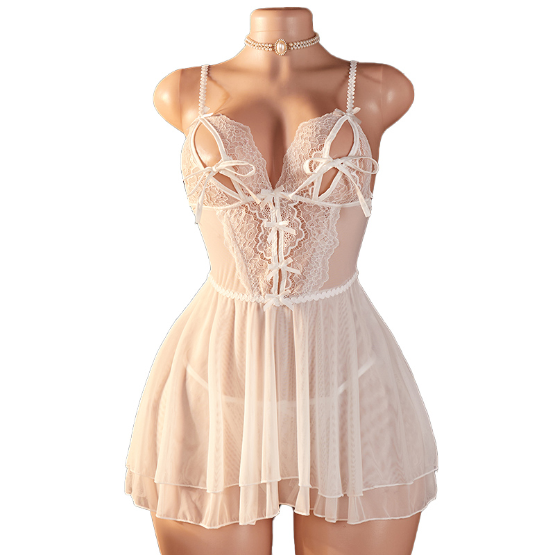 Summer Clothing On Sale - Transparent Sexy Woman Lingerie Deep V