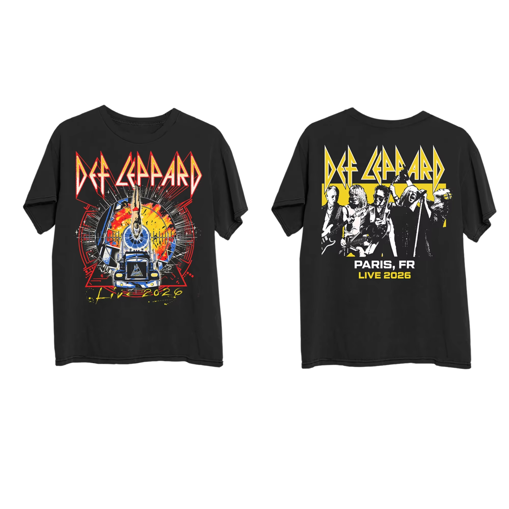 Summer Clothing Women Uk - 2026 summer Def Leppard Live Tour