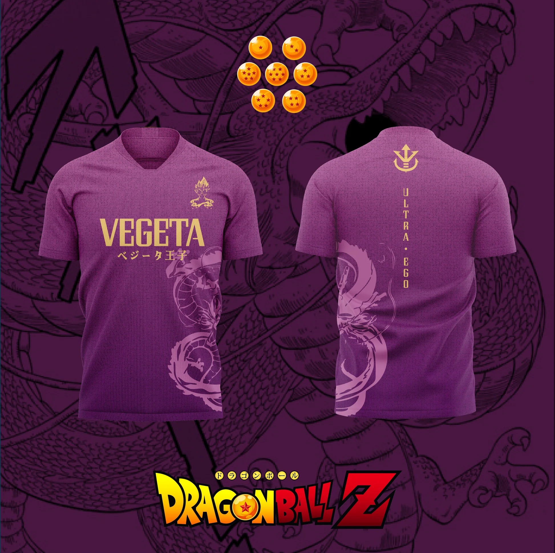 Summer Clothing Ego - 2026 Dragon Ball Z Anime VEGETA
