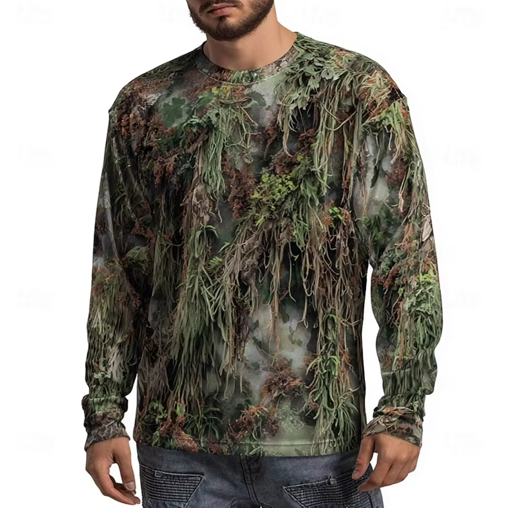 Men's Camo Animal Print Long S - Summer Clothing Trend recensie en prijs