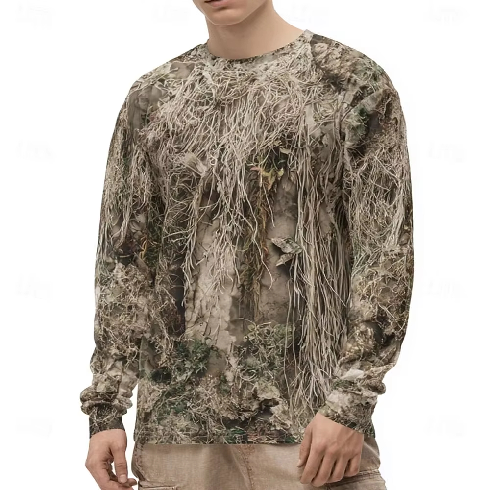 Men's Camo Animal Print Long S - Summer Clothing Trend recensie en prijs