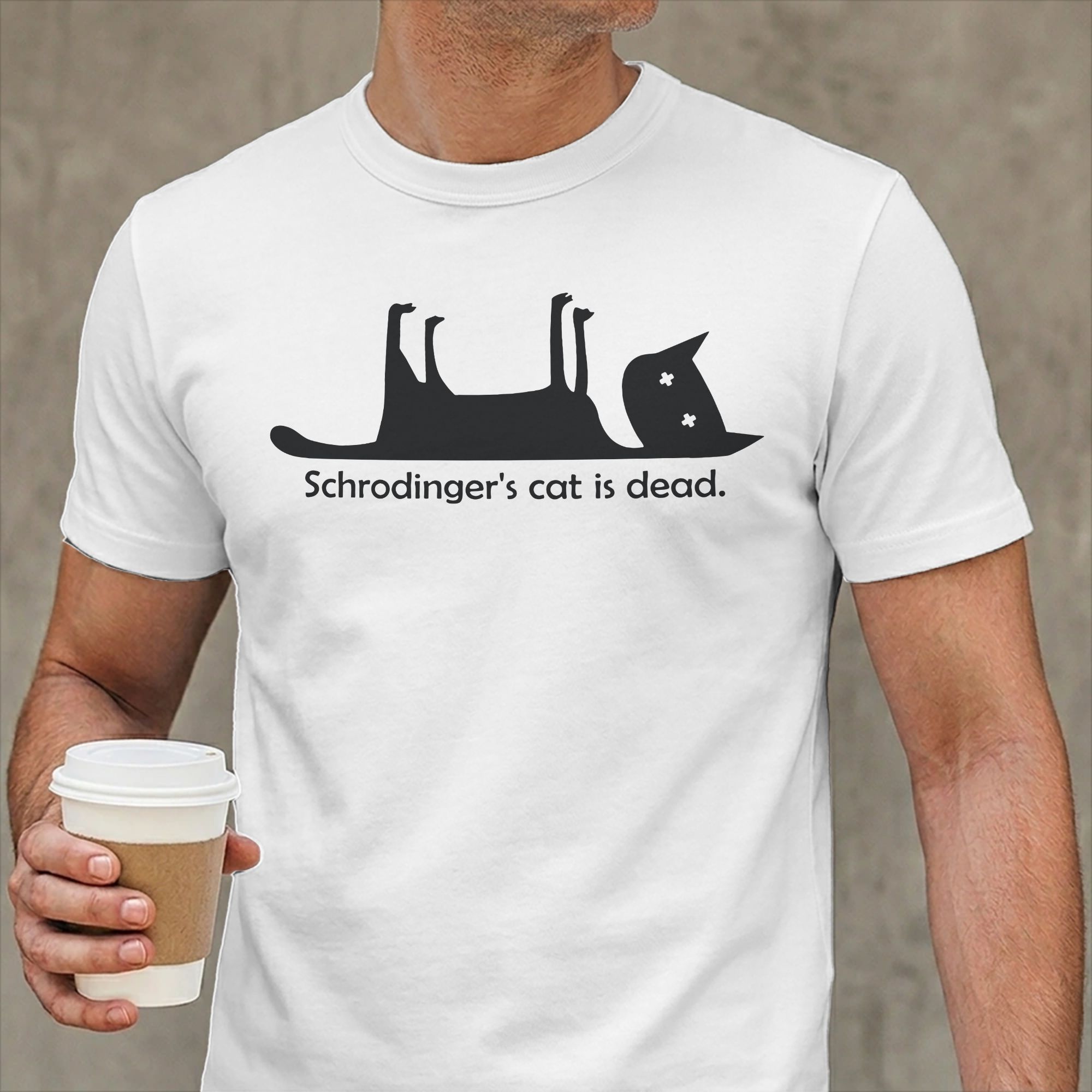 Schrodinger's Cat is Dead T-Sh - Summer Clothing Ideas Men recensie en prijs