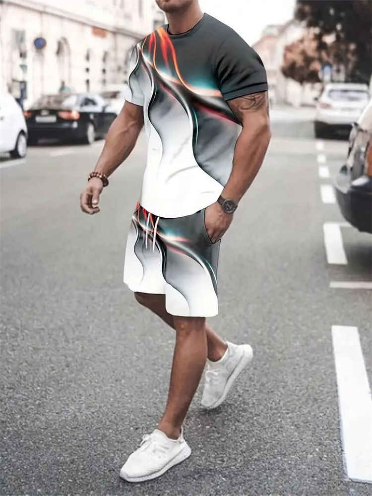 Men Women Gradient Texture T-s - Summer Clothing For Young Men recensie en prijs