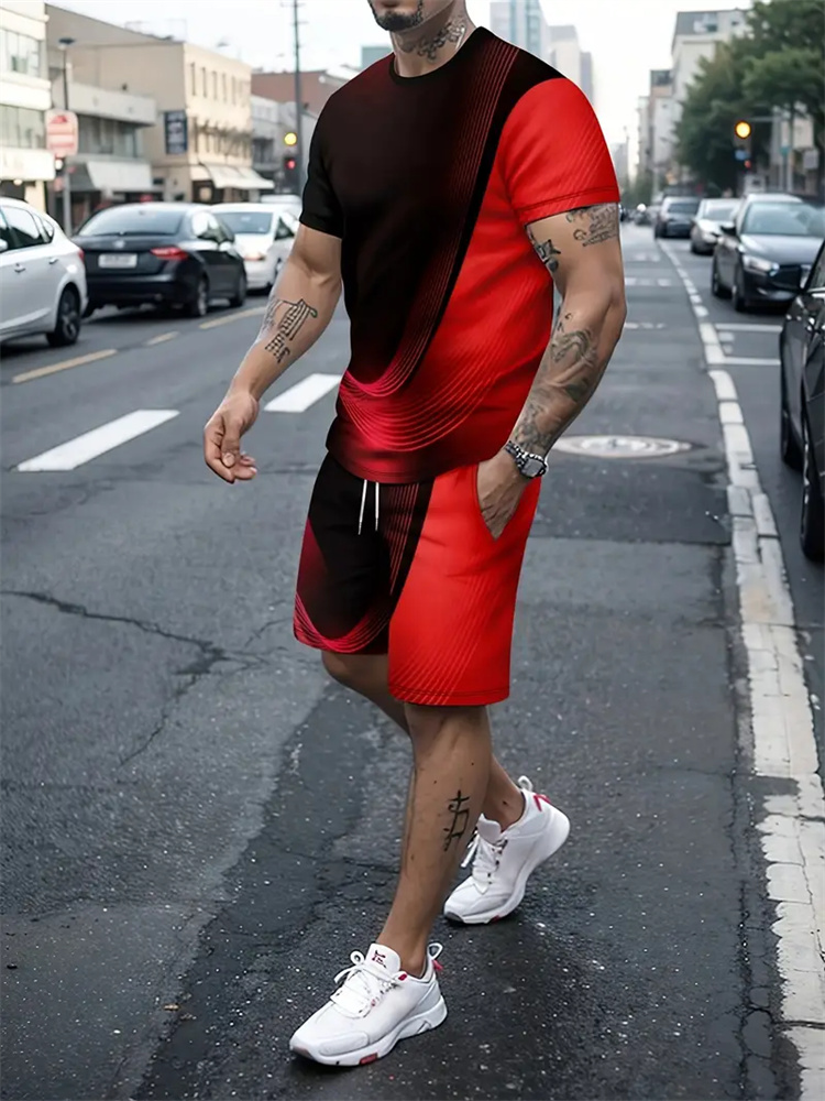 Men Women Gradient Texture T-s - Summer Clothing For Young Men recensie en prijs