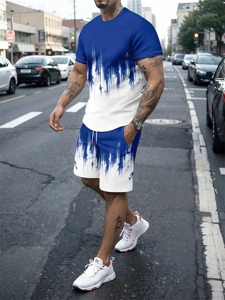 Men Women Gradient Texture T-s - Summer Clothing For Young Men recensie en prijs