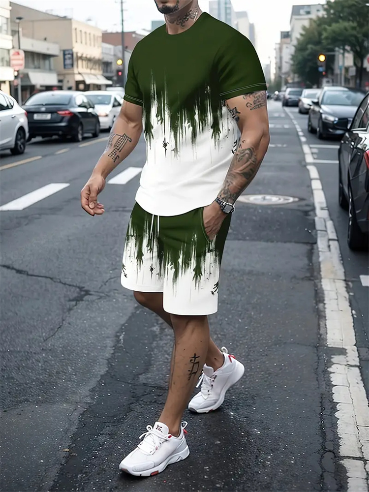 Men Women Gradient Texture T-s - Summer Clothing For Young Men recensie en prijs