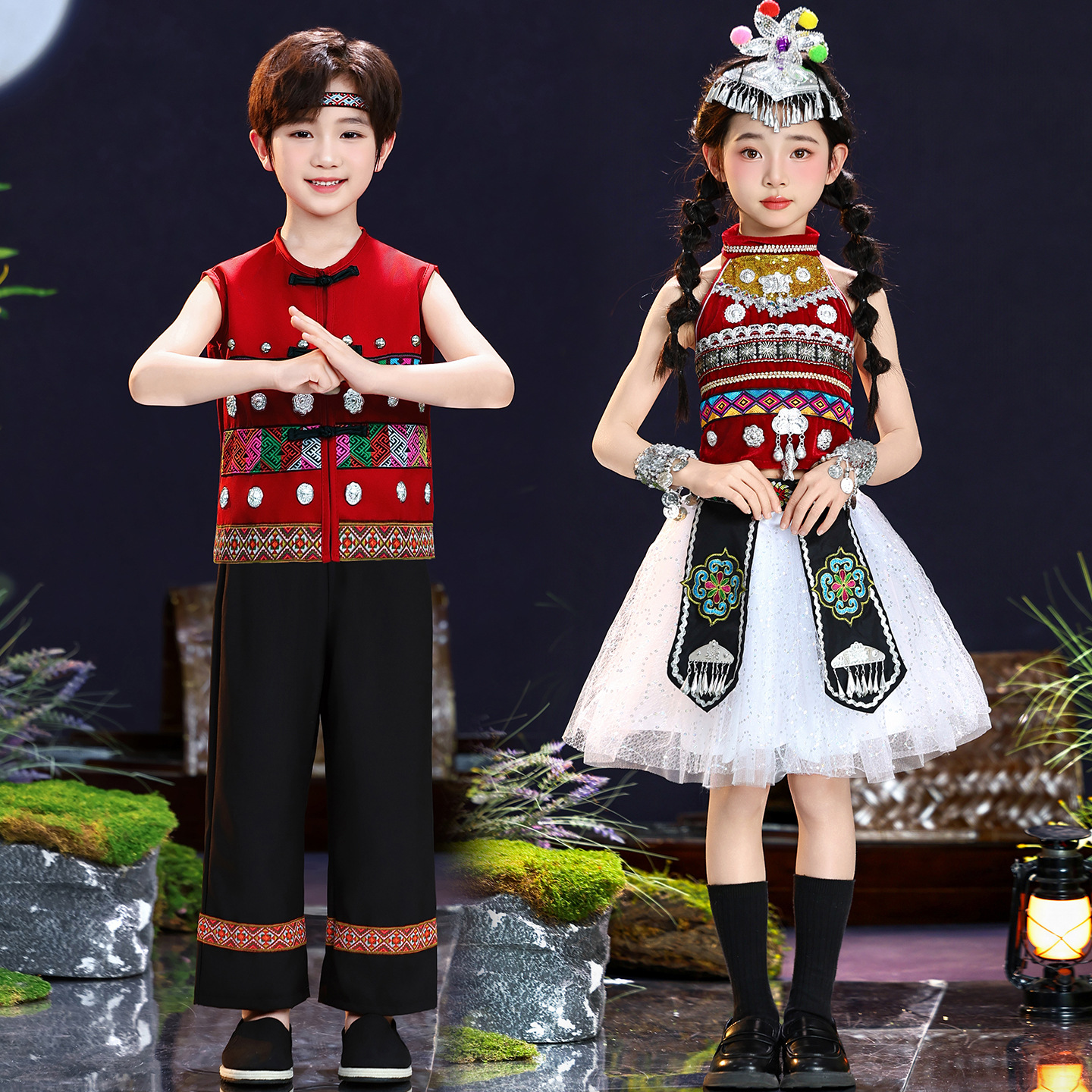 Children's Day Miao Ethnic Per - Summer Clothing Label recensie en prijs