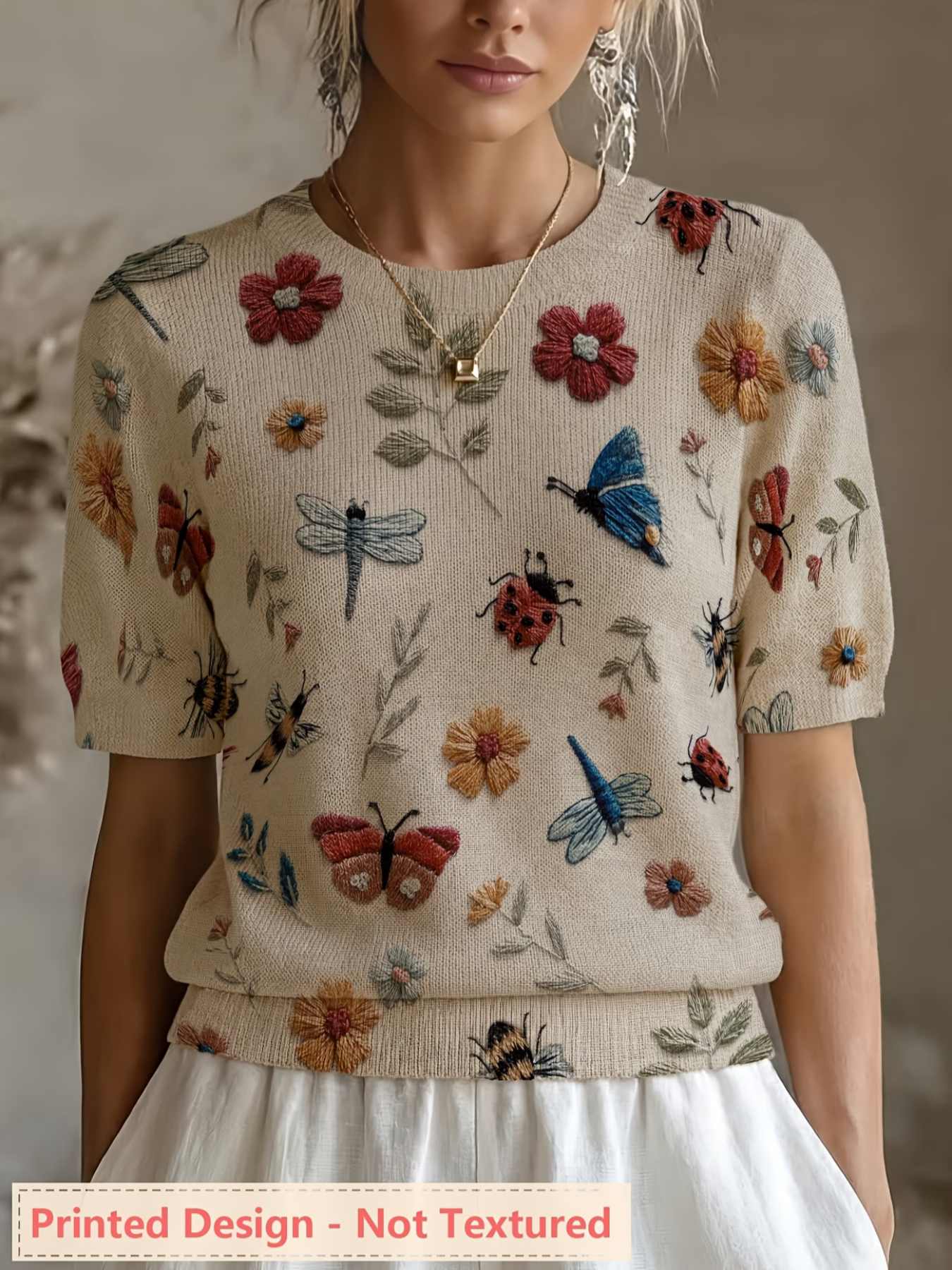 Printed Design - Nottextured S - Summer Clothing Yarn recensie en prijs