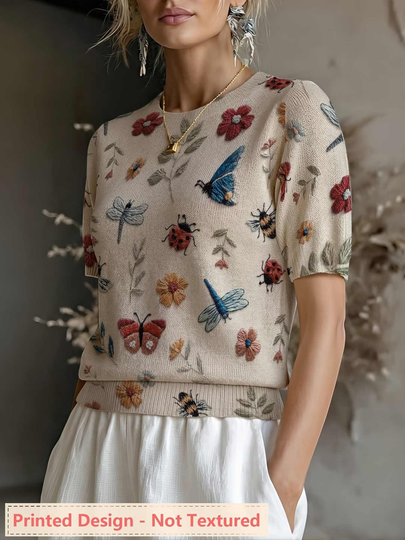 Printed Design - Nottextured S - Summer Clothing Yarn recensie en prijs