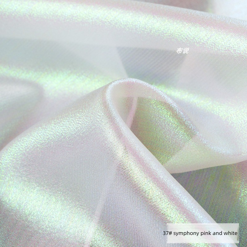 Thin Plain Glitter Fabric By T - Soft Summer Yellow Clothing recensie en prijs