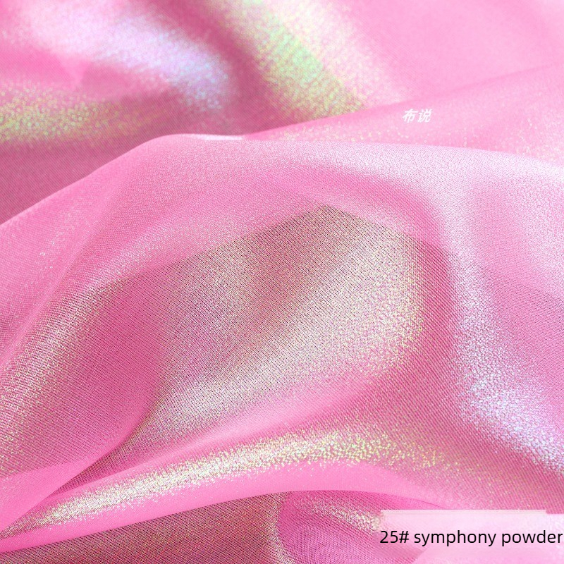 Thin Plain Glitter Fabric By T - Soft Summer Yellow Clothing recensie en prijs