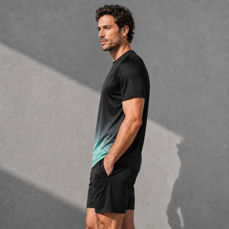 Men Quick Dry Sportswear Set 2 - Summer Clothing For Young Men recensie en prijs