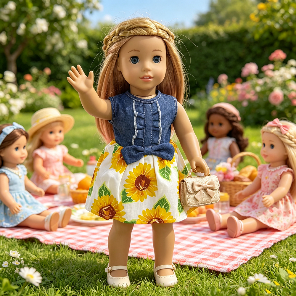 18 Inch Doll Girl Gentle and S - Summer Away Clothing recensie en prijs