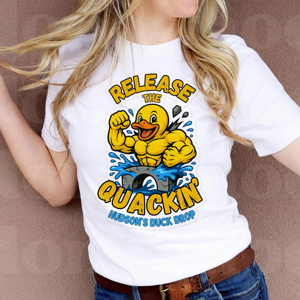 Women's T-Shirts Cartoon DUCK  - Summer Duck Clothing recensie en prijs