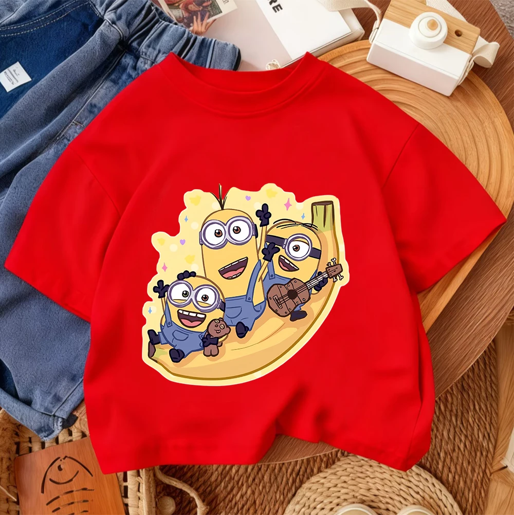 Childrens Minions Graphic Tee  - Soft Summer Yellow Clothing recensie en prijs