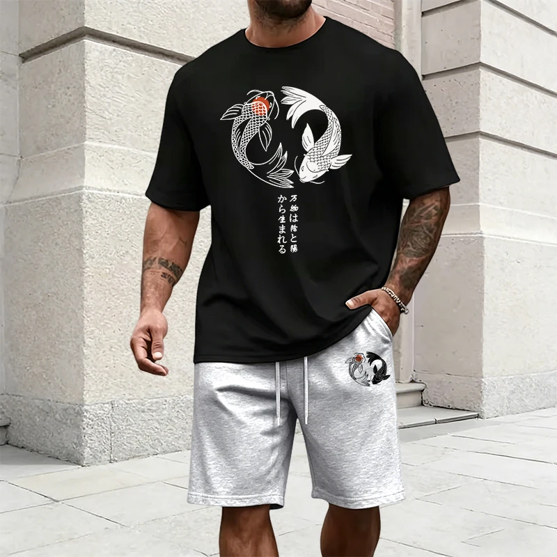 Japanese Yinyang Pattern Men's - Summer Clothes Fashion recensie en prijs