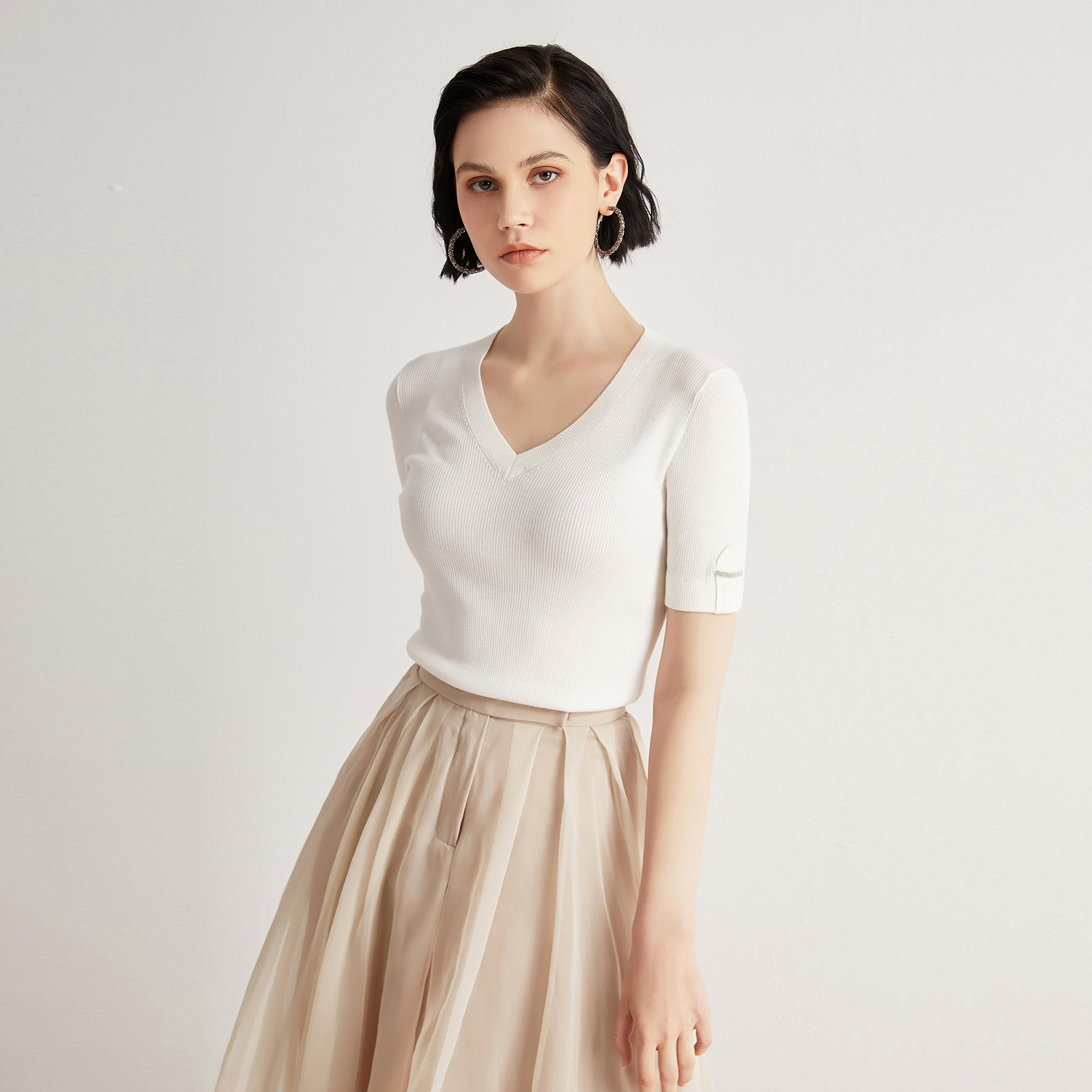 BC-52 V neck Merino Woolen Clo - Summer Clothing Brands For Women recensie en prijs