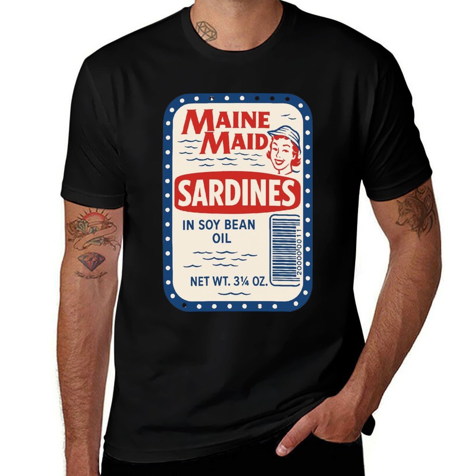 Vintage Sardine Can Label – Ma - Summer Clothing Label recensie en prijs