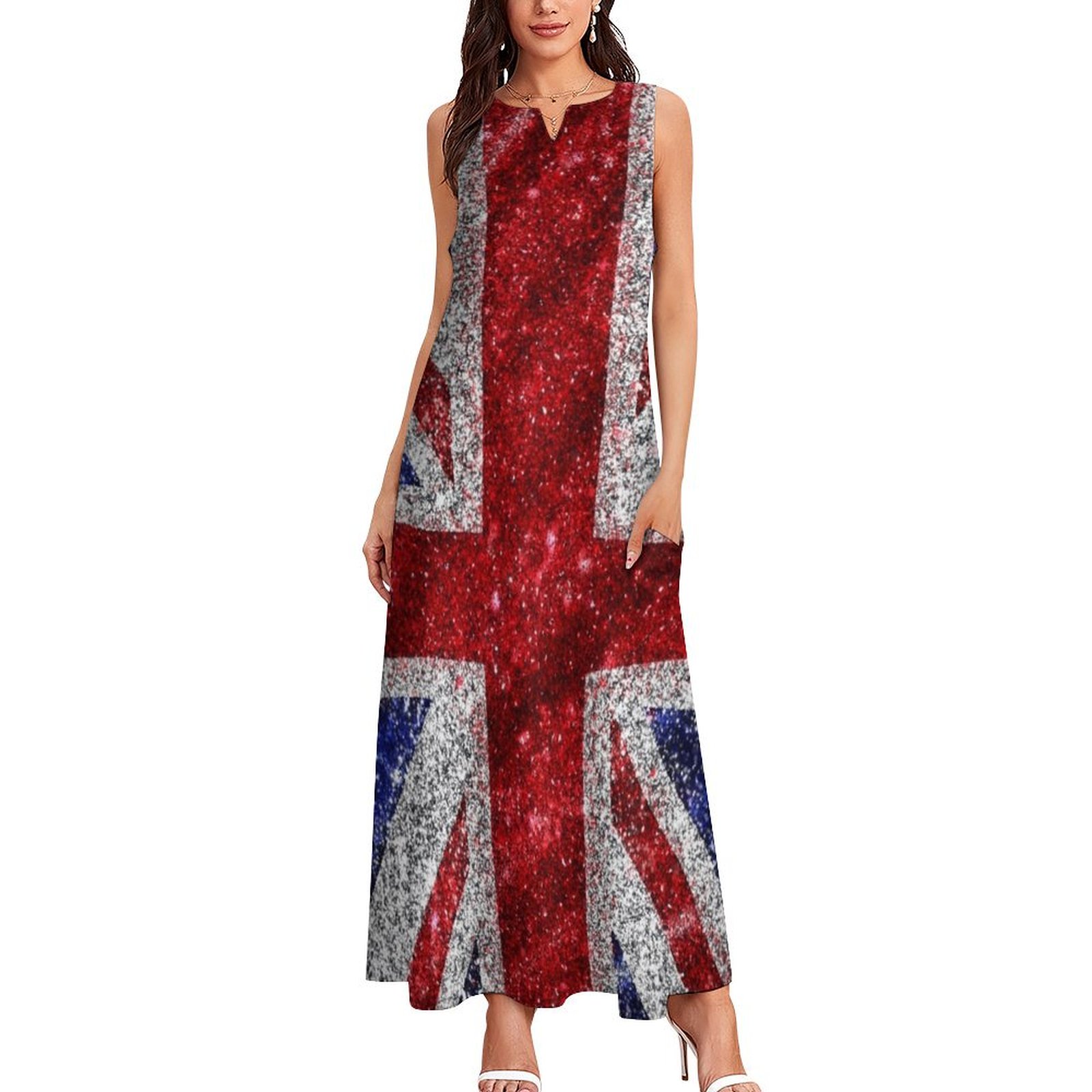 Faux Glitter Union Jack Flag U - Summer Clothing Women Uk recensie en prijs