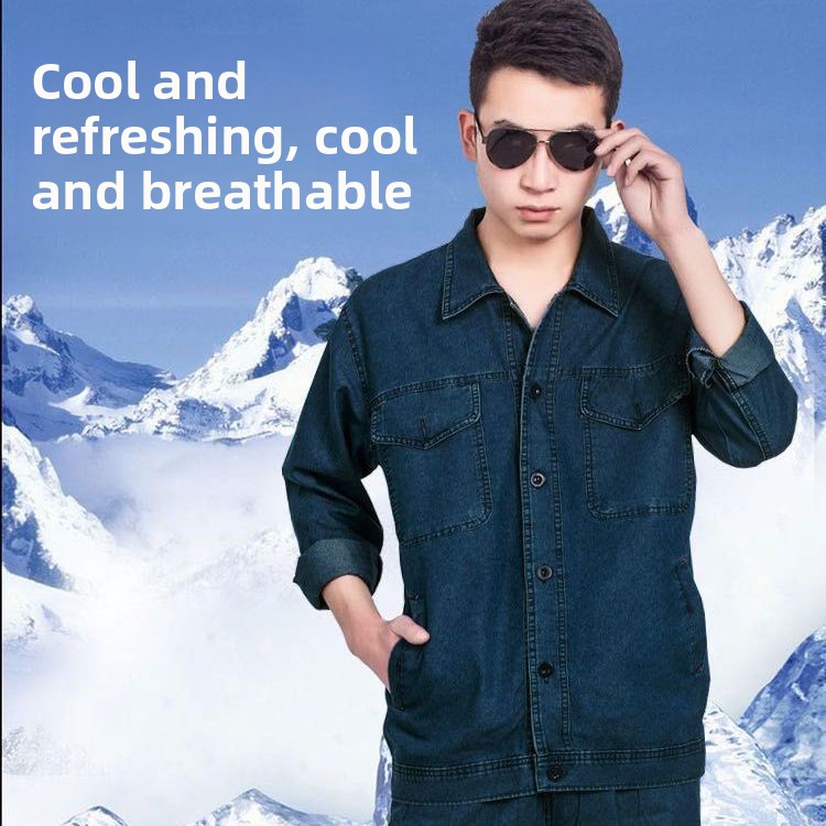 Lightweight Summer Denim Workw - Summer Clothing Sets Men recensie en prijs