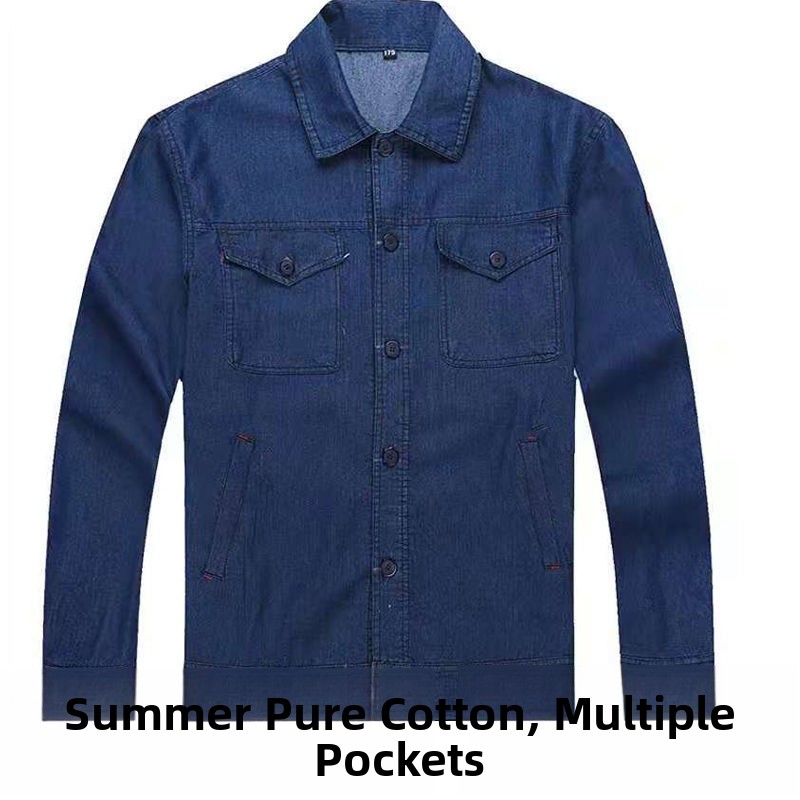 Lightweight Summer Denim Workw - Summer Clothing Sets Men recensie en prijs