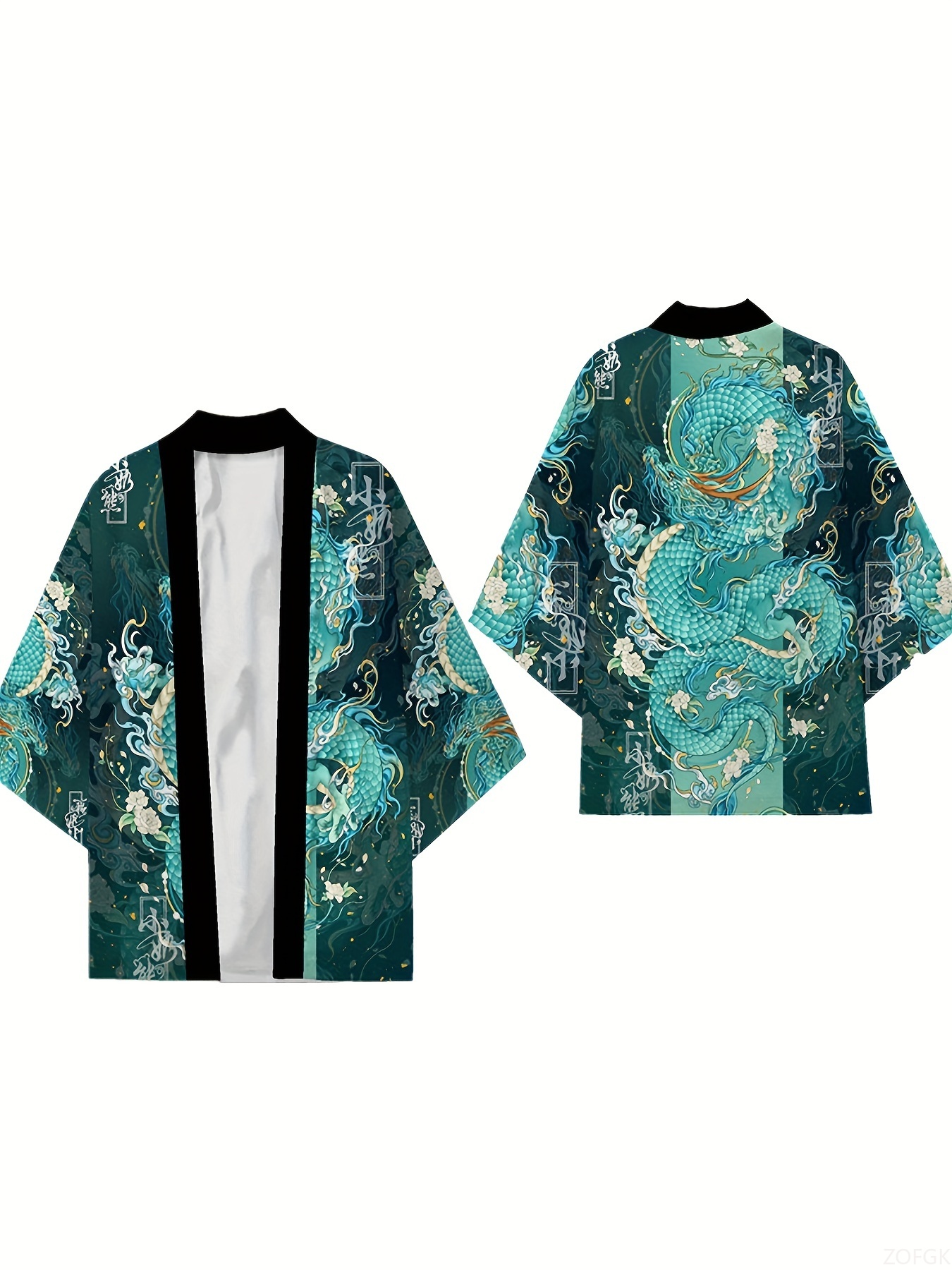 Unisex Kimono 3d Retro Long Pr - Summer Clothing Cartoon recensie en prijs