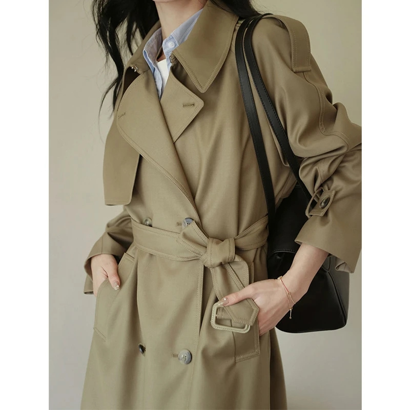 2025 Autumn Women's Trench Coa - Summer Clothing Over 50 recensie en prijs