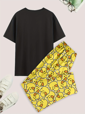 Men's casual pajama set, duck- - Summer Duck Clothing recensie en prijs