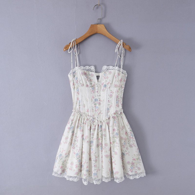 XNWMNZ High Quality  2026 New  - Sundress Midi Floral recensie en prijs