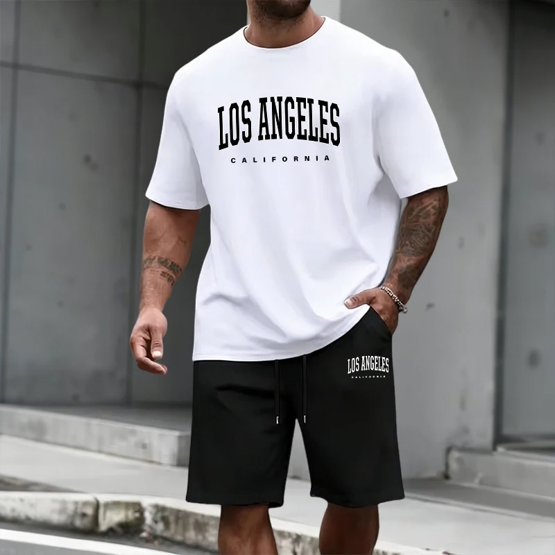 Men's Tracksuit Short Sleeve T - Summer Clothes Fashion recensie en prijs
