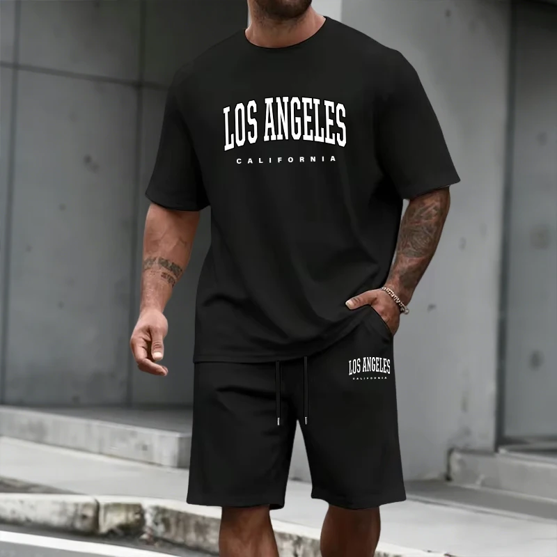 Men's Tracksuit Short Sleeve T - Summer Clothes Fashion recensie en prijs
