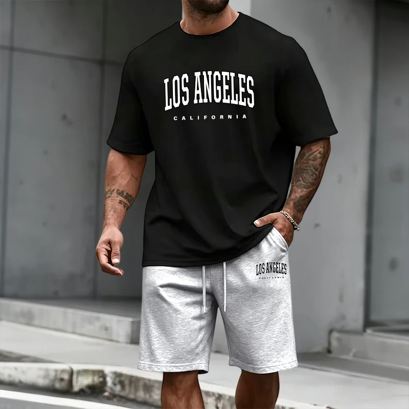 Men's Tracksuit Short Sleeve T - Summer Clothes Fashion recensie en prijs