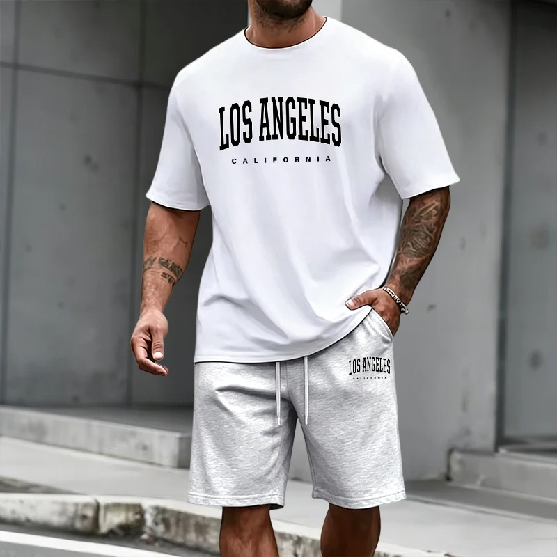 Men's Tracksuit Short Sleeve T - Summer Clothes Fashion recensie en prijs