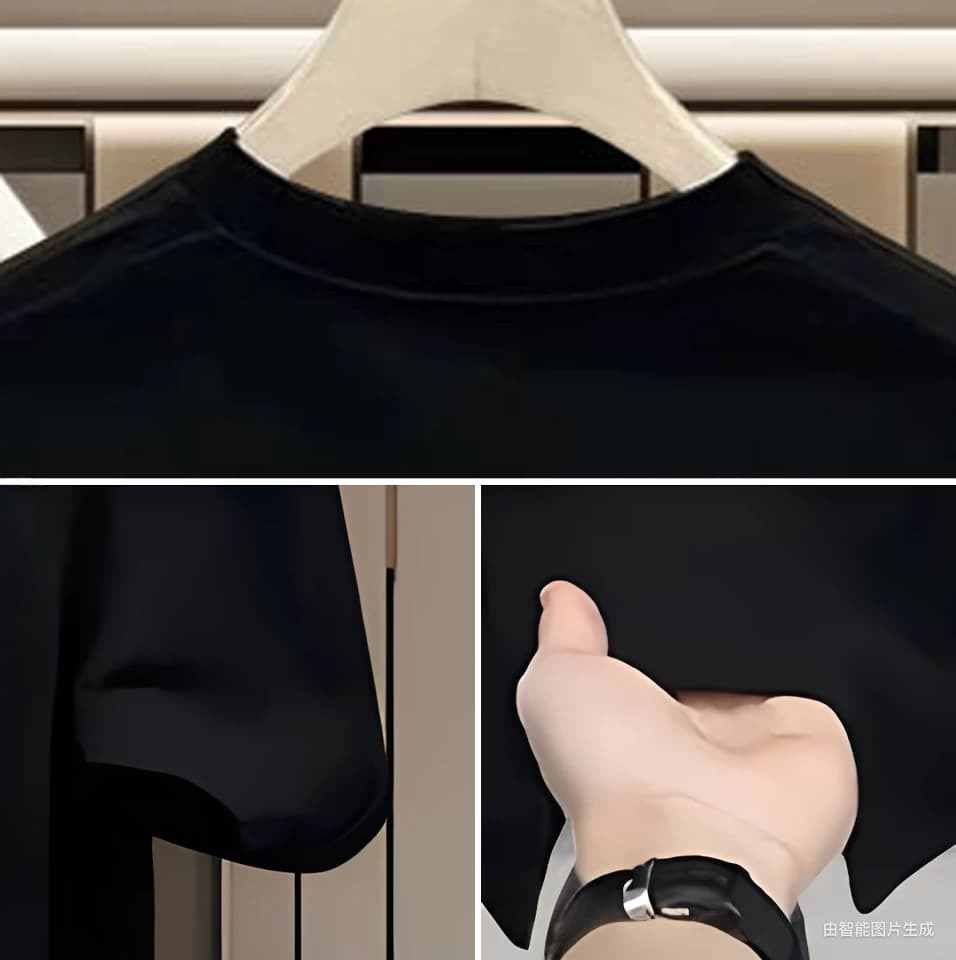 Men's round-neck cotton T-shir - Summer Clothing Label recensie en prijs