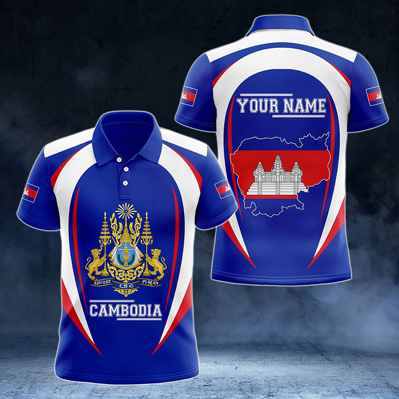 Custom Name Cambodia Flag Grap - Summer Clothing Boys recensie en prijs