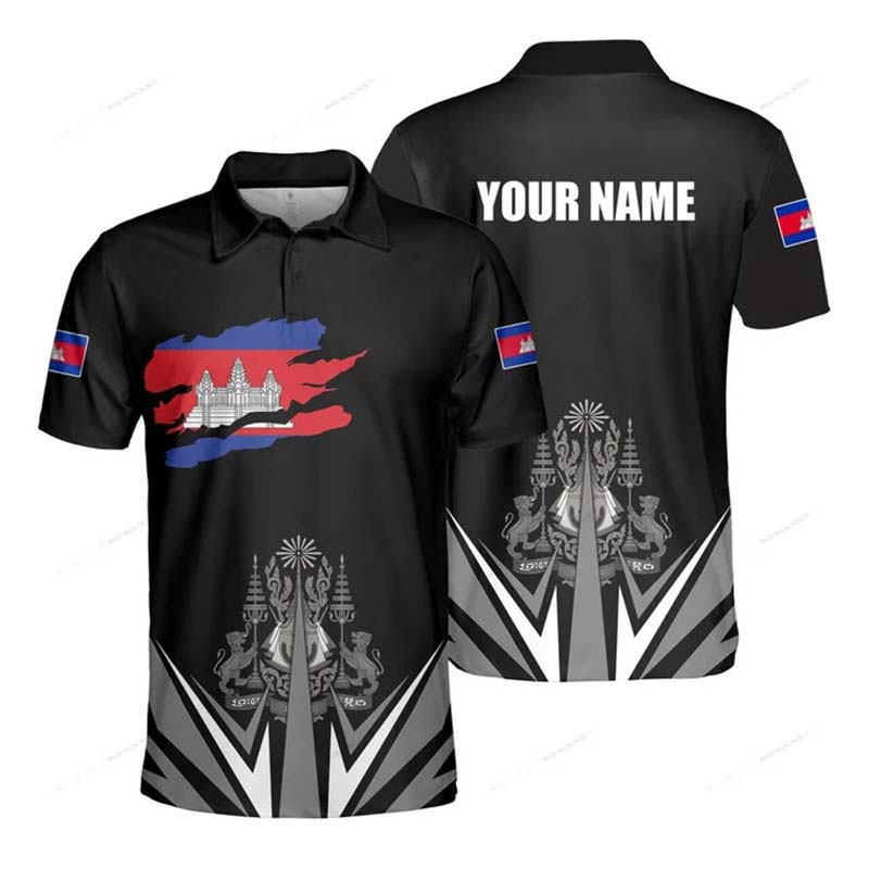 Custom Name Cambodia Flag Grap - Summer Clothing Boys recensie en prijs
