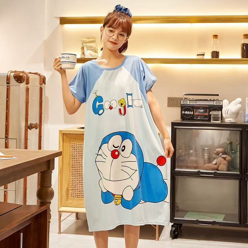 Doraemon cute nightdress for w - Summer Away Clothing recensie en prijs
