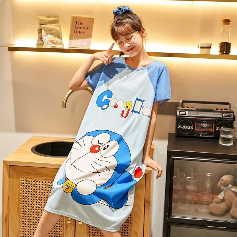 Doraemon cute nightdress for w - Summer Away Clothing recensie en prijs