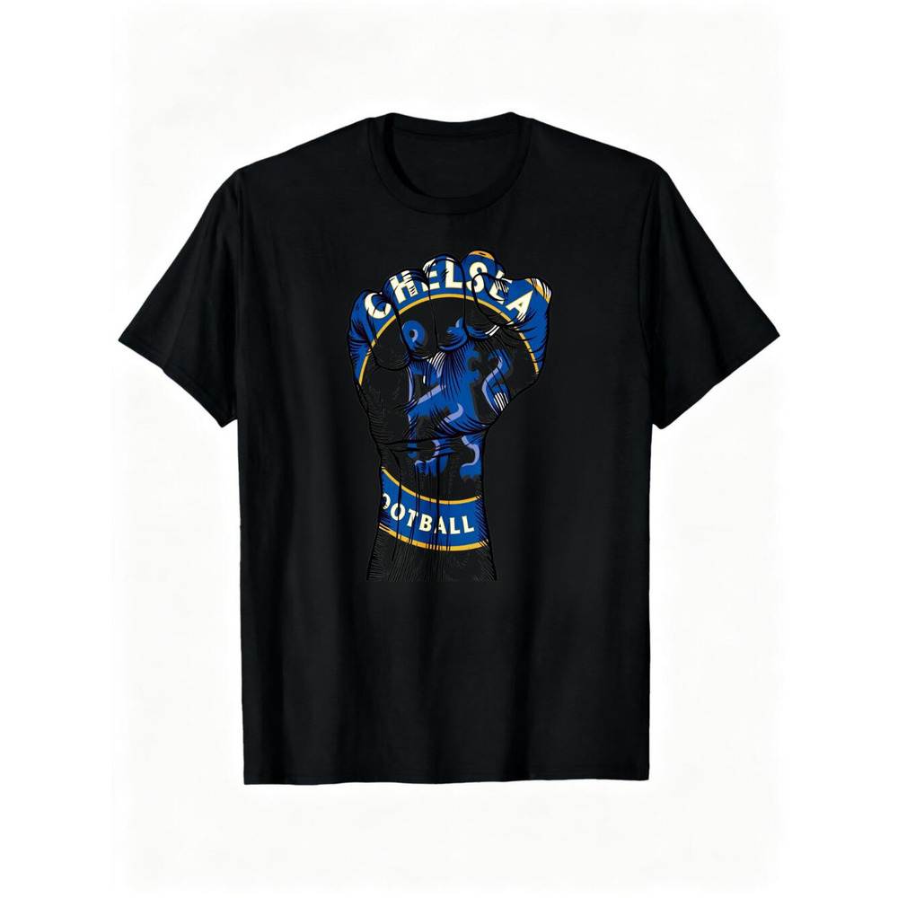 Chelsea Football Fist Graphic  - Soft Summer Yellow Clothing recensie en prijs