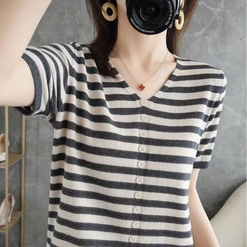 Ladies Ice Silk Short Sleeve T - Summer Clothing Label recensie en prijs