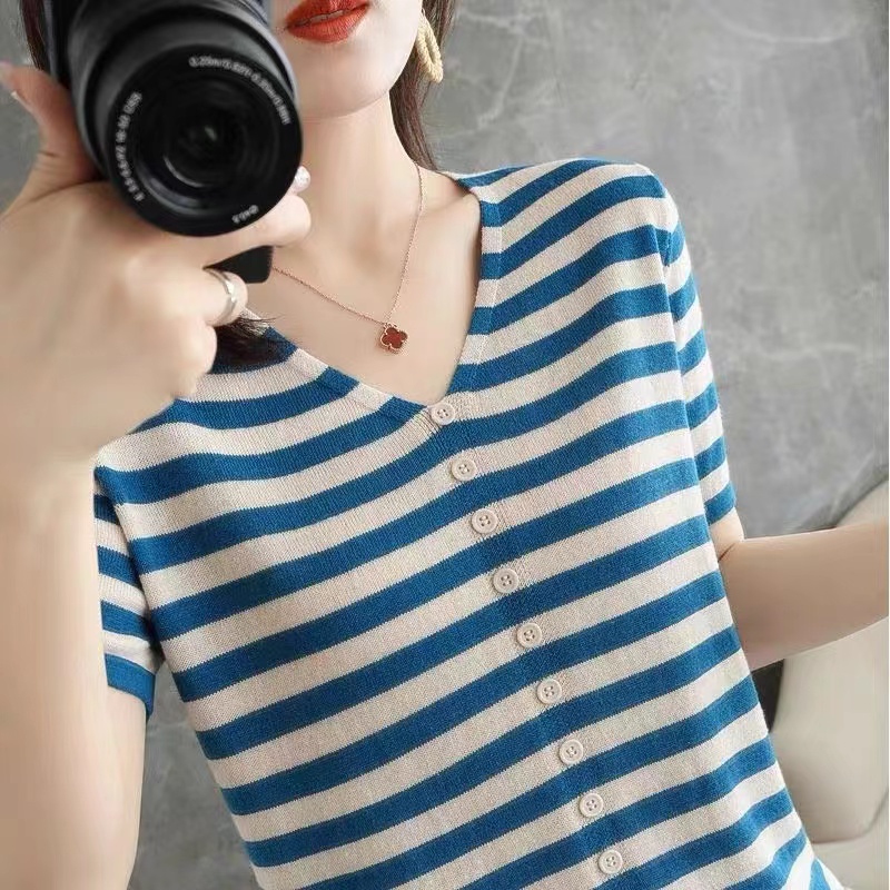 Ladies Ice Silk Short Sleeve T - Summer Clothing Label recensie en prijs