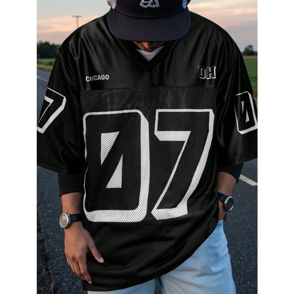 2026 Summer New Men's V-Neck T - Summer Clothing Trend recensie en prijs