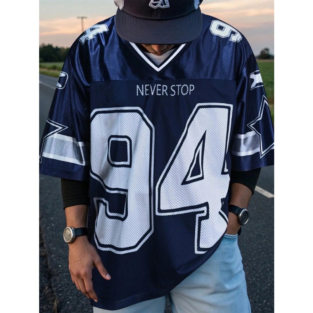 2026 Summer New Men's V-Neck T - Summer Clothing Trend recensie en prijs