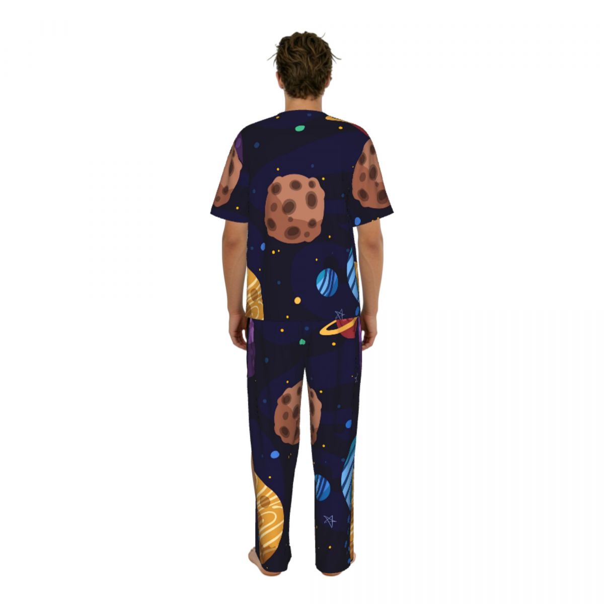Men Pajamas Suit Short Sleeved - Summer Clothing Cartoon recensie en prijs