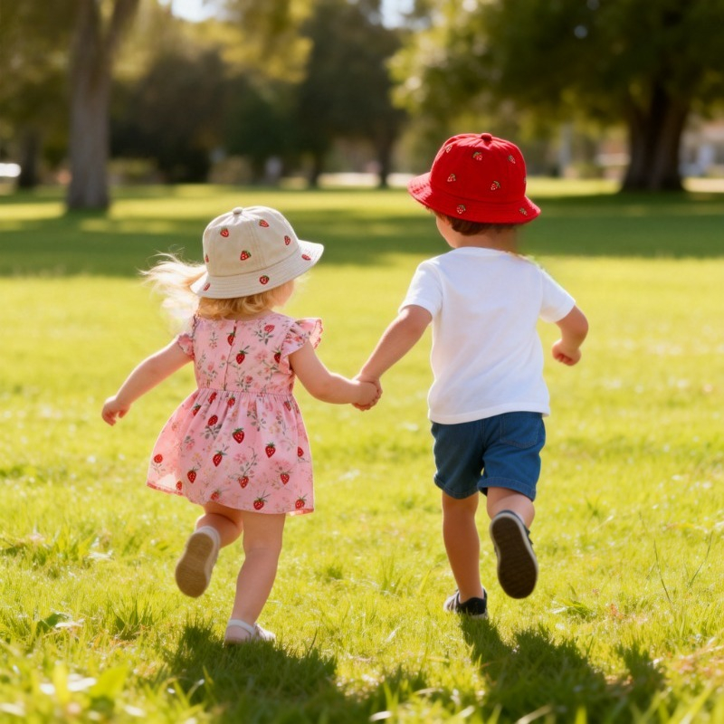 Girl Fisherman Hat with Strawb - Summer Clothing Boys recensie en prijs