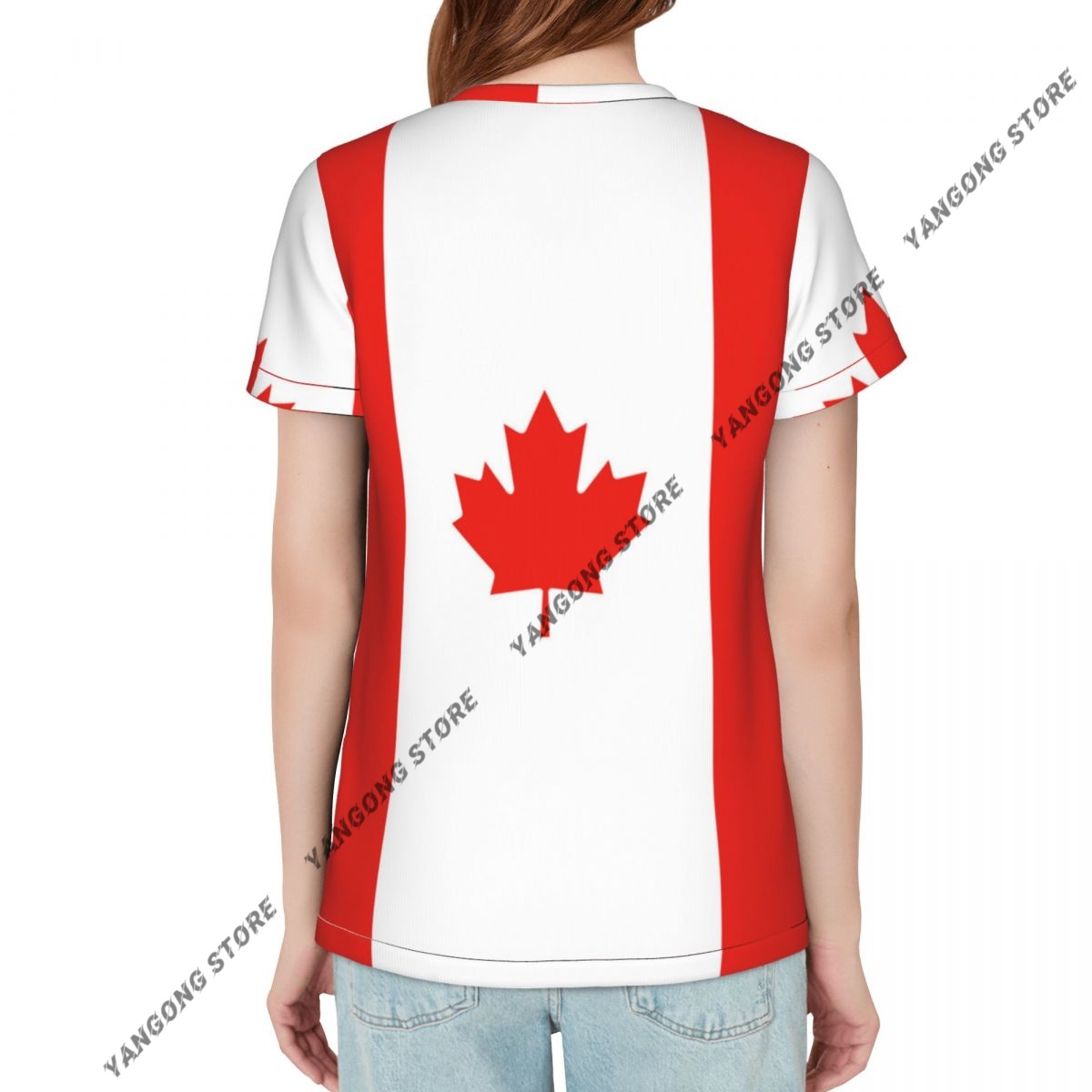 Women's T-shirt Canada Canadia - Summer Clothing Women Canada recensie en prijs