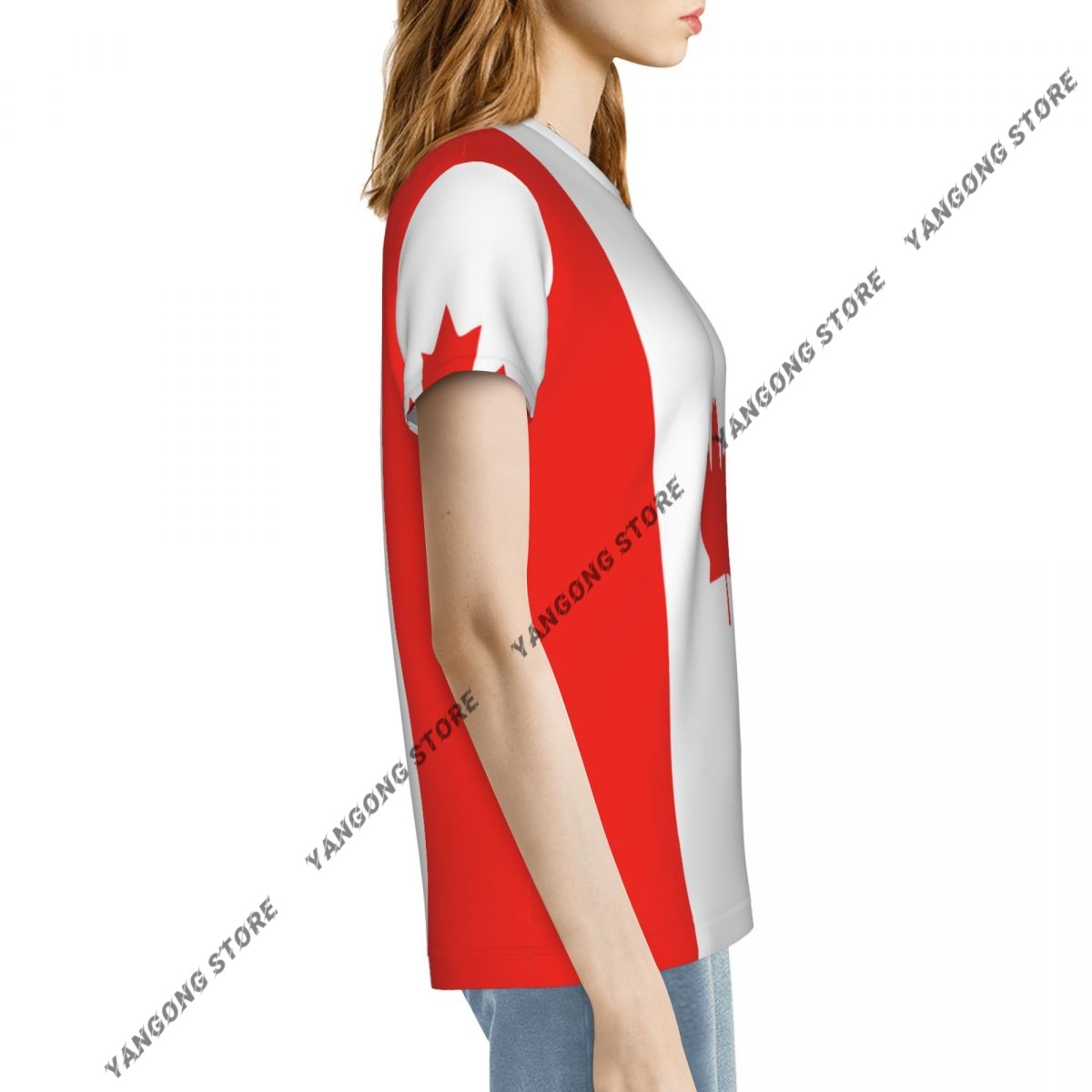 Women's T-shirt Canada Canadia - Summer Clothing Women Canada recensie en prijs