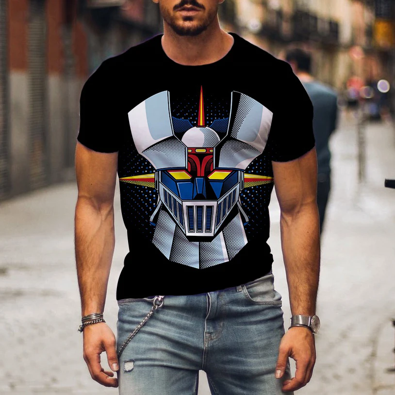 2026 Mazinger Z Anime Mecha 3D - Summer Clothing Over 50 recensie en prijs