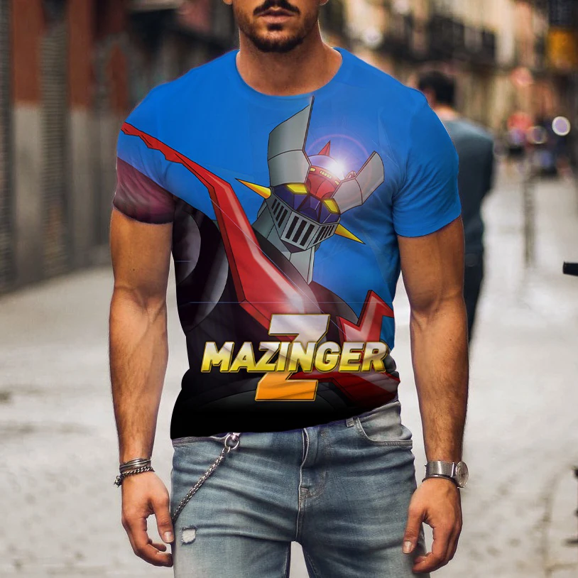 2026 Mazinger Z Anime Mecha 3D - Summer Clothing Over 50 recensie en prijs